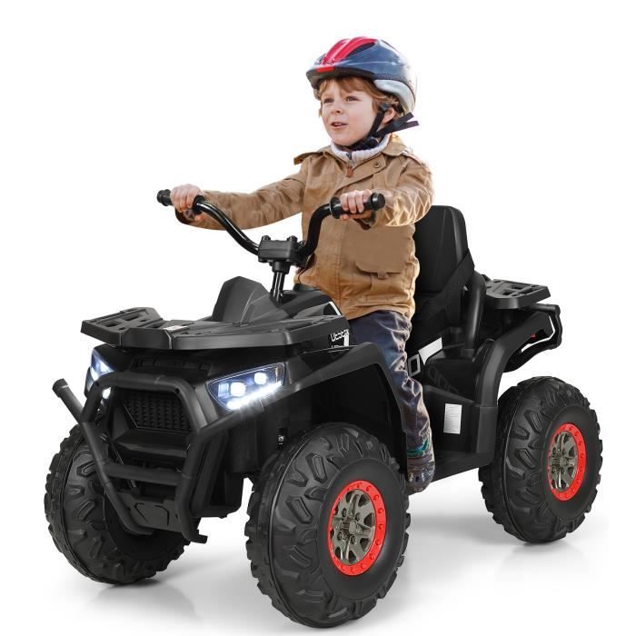 Quad Électrique Enfant DREAMADE 6V Buggy Rechargeable Rouge - Dès 3 Ans