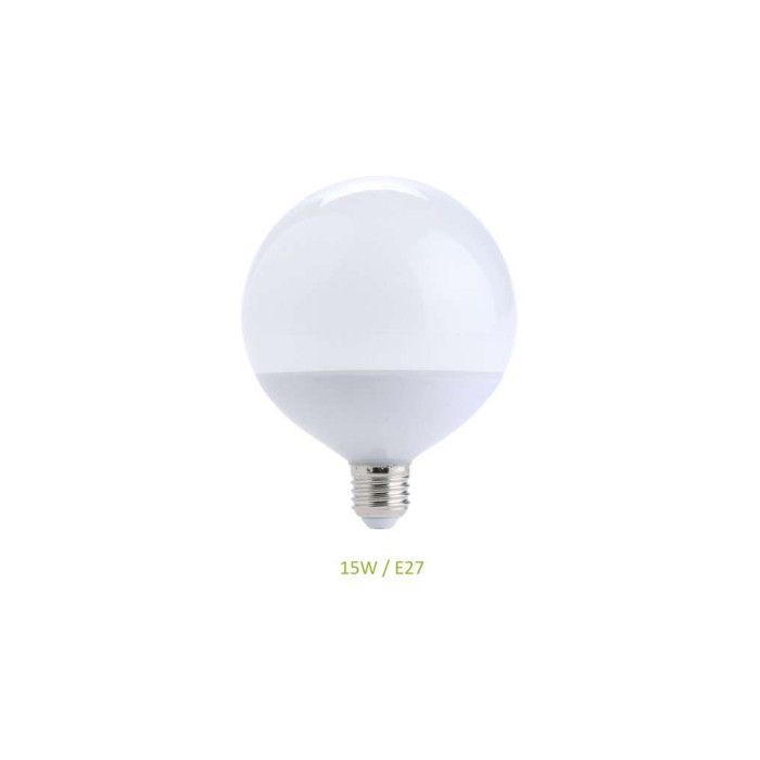 Ampoule E27 15W (eq. 100W) Globe G120 LED Ecolux Blanc Chaud (3000K