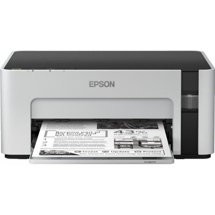 Imprimante Epson EcoTank M1100 – Jet dencre – Noir – A4 – 32 ppm – 15000 pages par mois