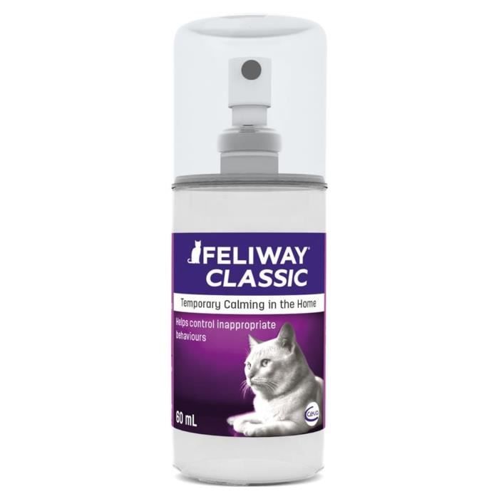 Comparer les prix de Feliway Vaporisateur de phéromones Classic 60 ml pour chats