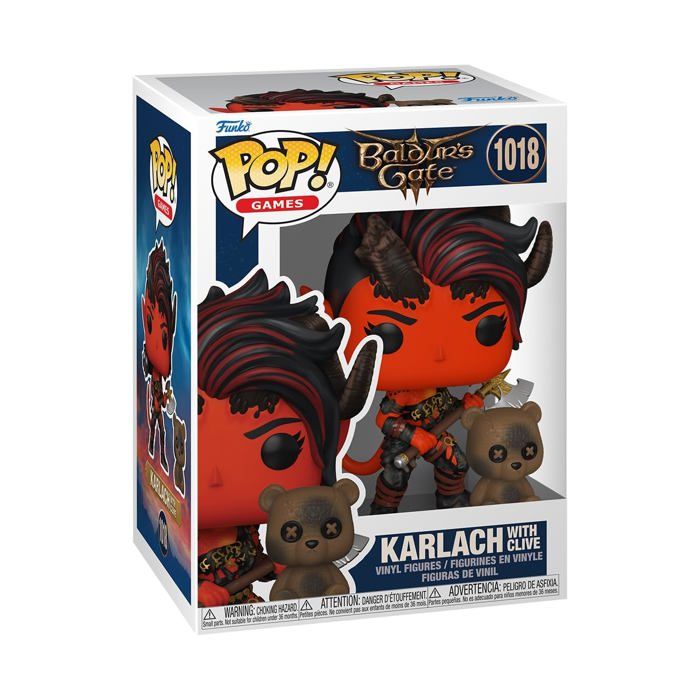 Figurine Funko Karlach & Clive Baldurs Gate 3 Vinyle 95 cm Cadeau Idéal