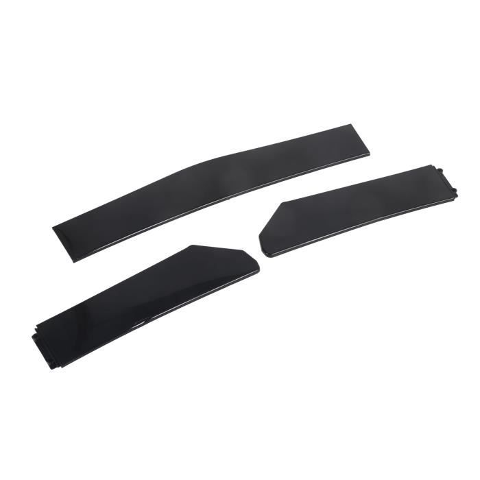 Kit 5 Pièces Diffuseur Pare-Chocs Avant Universel ABS - Spoiler Bas De Caisse Protection