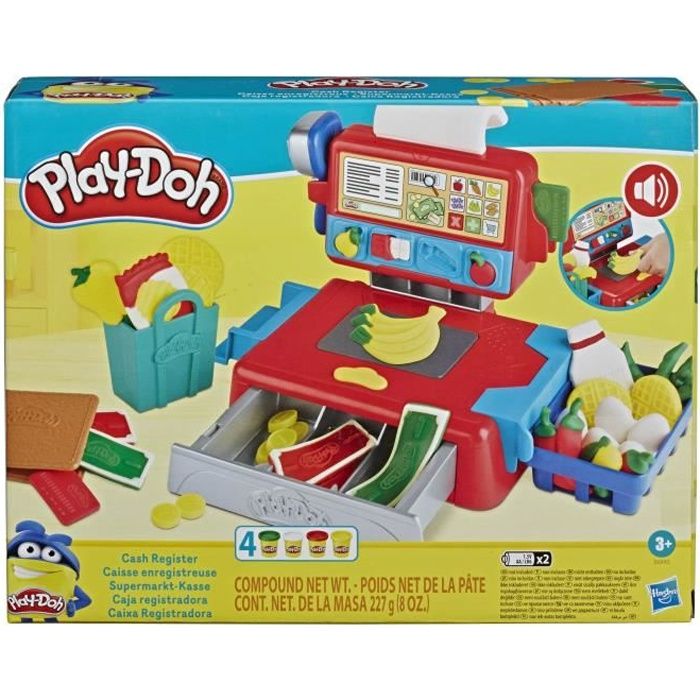 Play-Doh Mon Premier Kit – 4 Pots + 9 Accessoires Créatifs Pour Enfants Dès 3 Ans