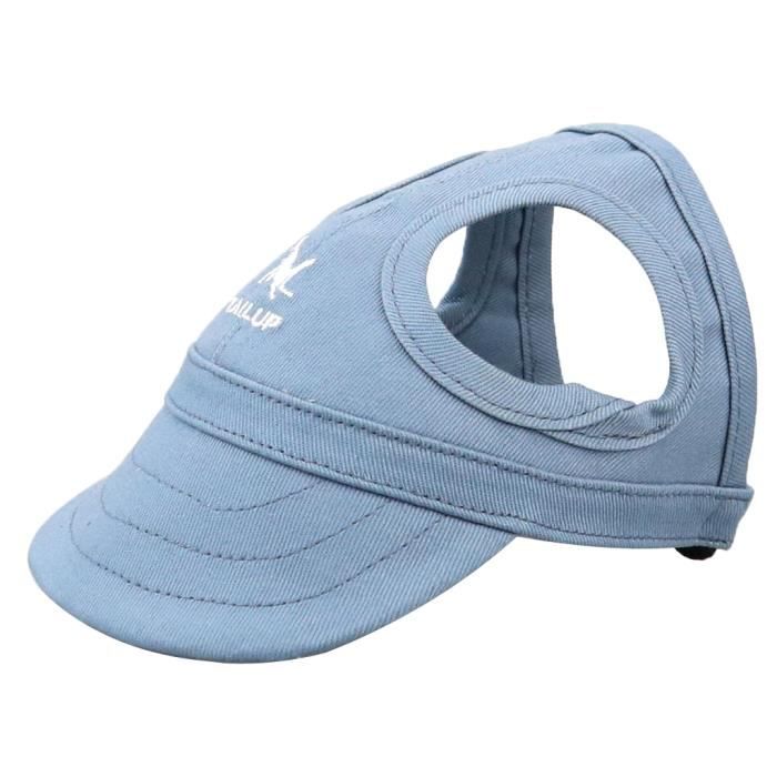 Casquette Visière FILA Bleu Azur – Homme, Réglable, 100% Coton, Neuve