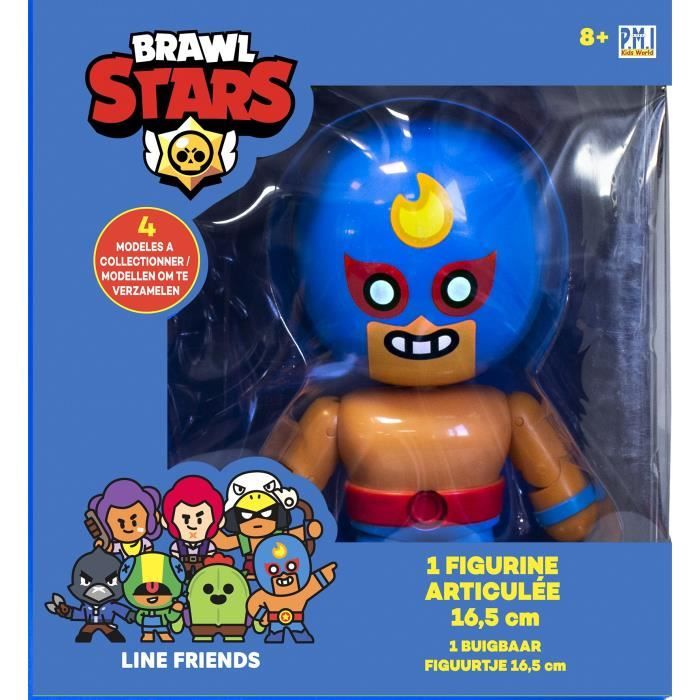 Coffret Cartes Brawl Stars 288 Pièces + 2 Figurines & étuis - Jeu De Collection Et D'échange Pour Fans