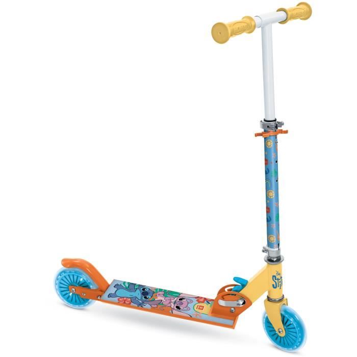 Trottinette 2 Roues MONDO Stitch – Pliable, Aluminium, Capacité 50 kg