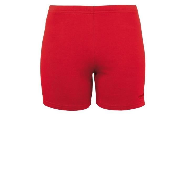 Shorty femme Stanno Essenza - Rouge - Fitness - Multisport - Respirant