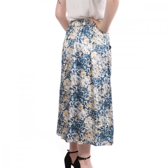 LES TROPEZIENNES PAR M.BELARBI Robe courte de couleur bleu en soldes pas cher 2307731-bleu00