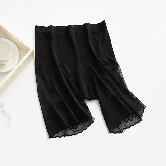 Panty Femme Anti Frottement Short Sous Robe Doux Shorts De Sécurité Legging Sous Jupe Culottes Cycliste Boxer Sport Yoga Shorty Caleçon Sous-Vêtements