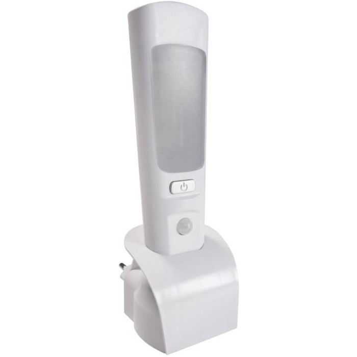 Veilleuse LED avec détecteur de mouvement Müller-Licht Casto 27700012 cylindrique LED blanc lumière du jour blanc Veilleuse LED avec détecteur de mouvement Müller-Licht Casto 27700012 cylindrique LED blanc lumière du jour blanc