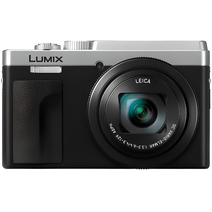 Panasonic Lumix TZ95 Appareil Photo numérique 21.1 MP 240 fps Zoom 30x Fonctions 4K WiFi Bluetooth - DC-TZ95EG-S