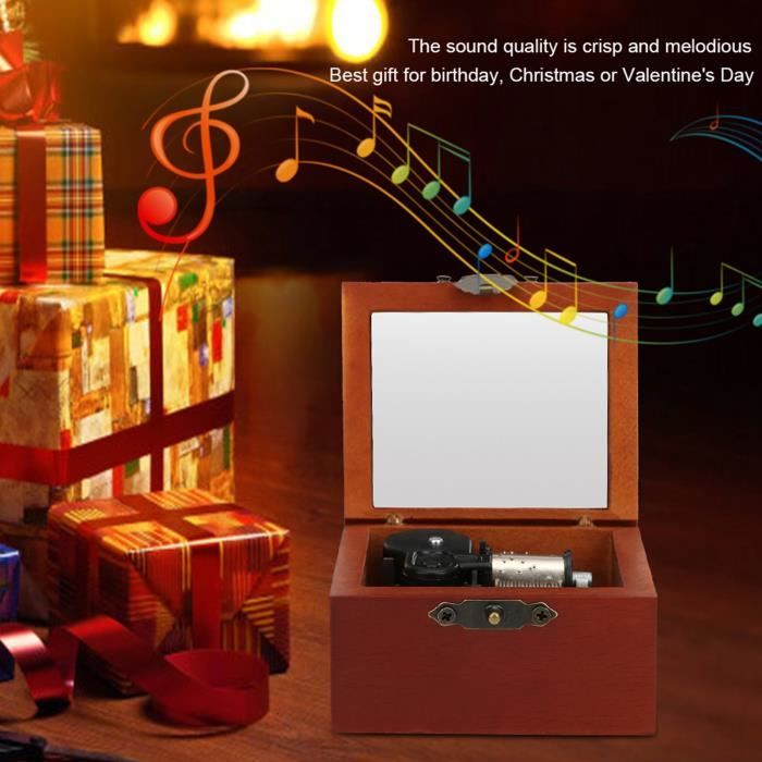 Pwshymi cadeau de Noël Boîte à musique de Style Vintage, boîte à musique en  bois avec miroir, cadeau de Game of Thrones - Cdiscount Jeux - Jouets