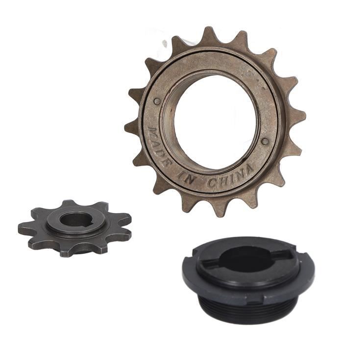 Roue libre SALALIS 410 16 dents en acier métal - Chaîne 38 maillons ...