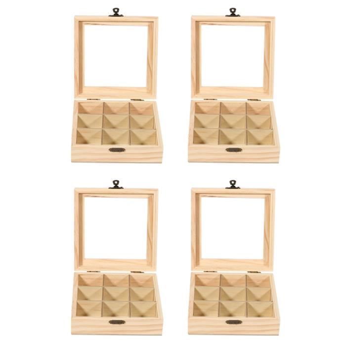 Plateau Oeufs Bois Organisateur D'oeuf Rack De Stockage Des Œufs