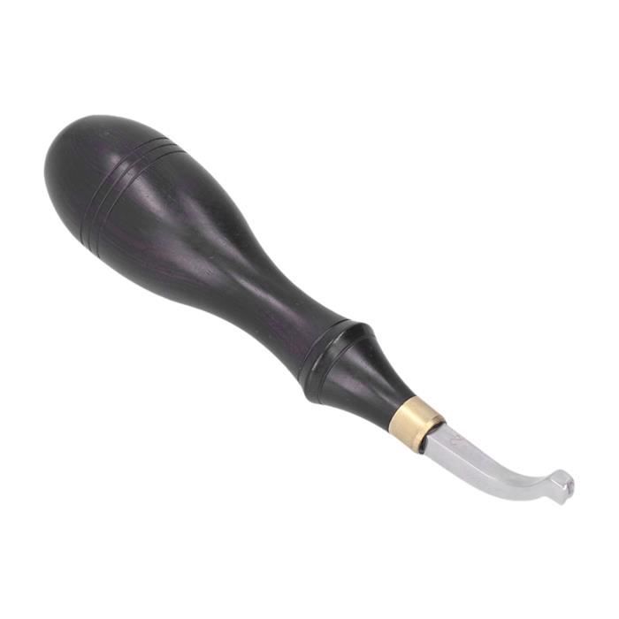 Outil De Polissage De Bord En Cuir, Slicker Pour Bricolage En Cuir