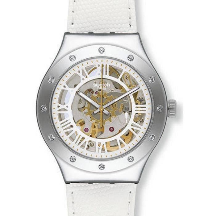 Swatch ROSETTA BIANCA YAS109 Montre Automatique pour femmes Fabriqué en  Suisse - Cdiscount Bijouterie