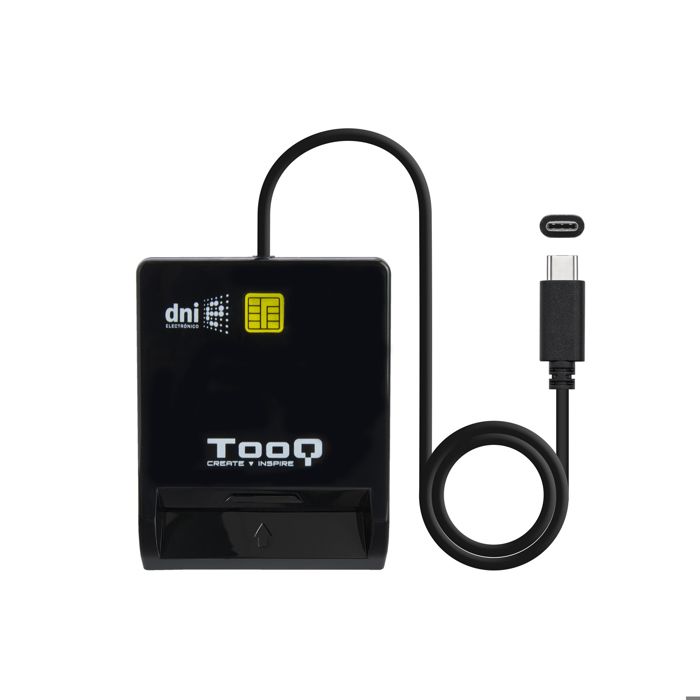 Lecteur de Cartes Intelligentes TooQ DNIe SIM USB C - vue 2
