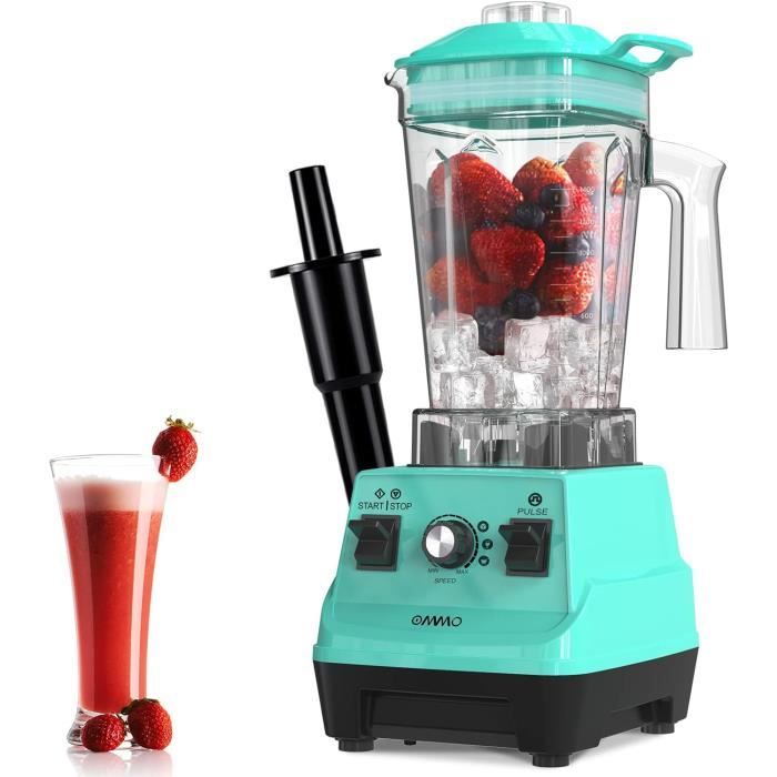 Blender Mixeur 1,8L, Blender Haute Vitesse, Fonction Pulse, Aucune