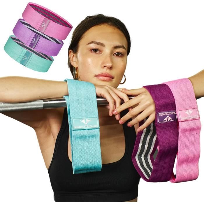 Quixotically Bandes De Résistance Cheville Avec Poignets
