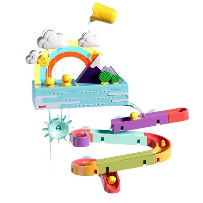 TOPIKY Électrique Escalade PèRe NoëL, Père Noël Escalade Automatique Avec Télécommande, Toboggan