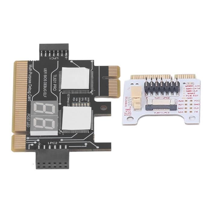 Carte d'analyseur de carte mère - VBESTLIFE - Kit de diagnostic - PCI-E ...