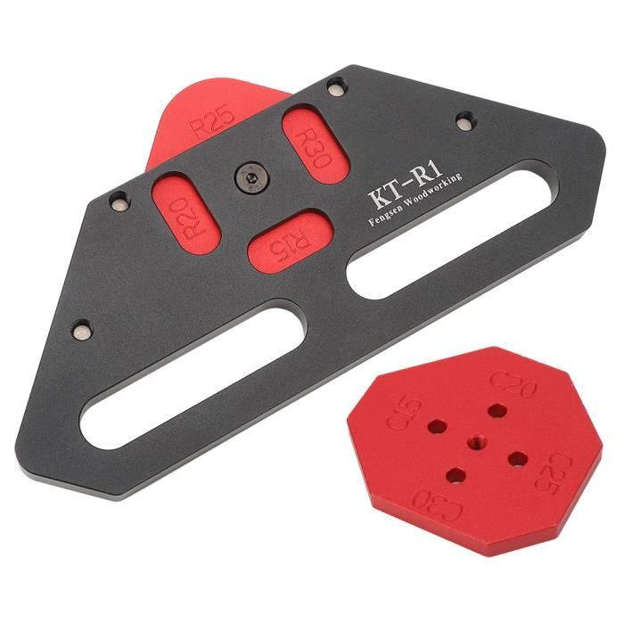 Gabarit Positionnement Arc Bois - Alliage Aluminium Outil Menuisier Charpentier