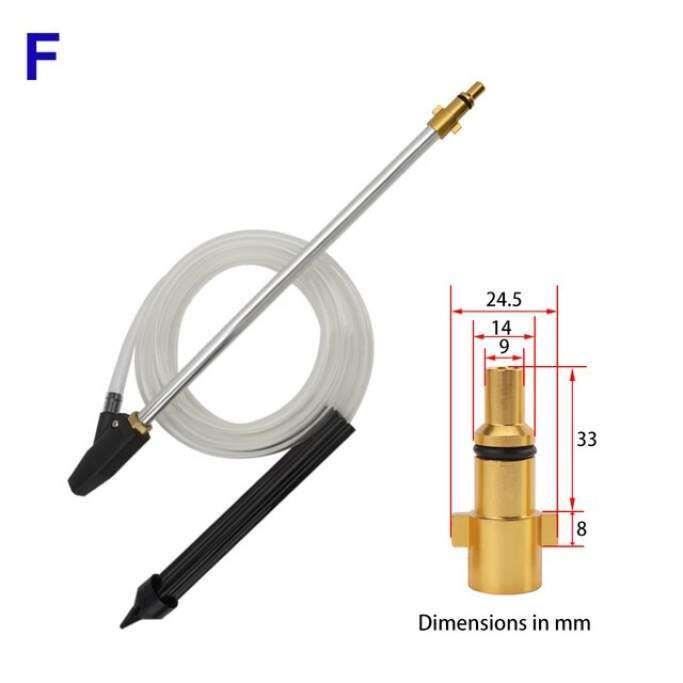 Kit De Sablage Humide Puissant Pour Nettoyeur Haute Pression - Pistolet à Sable Jet Pro + Adaptateur Compatible Kranzle