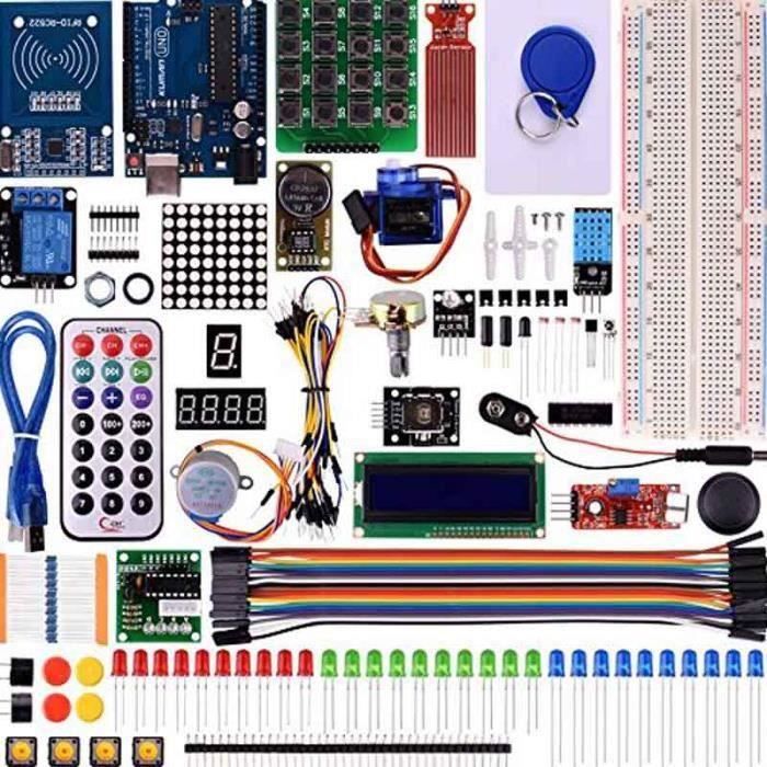 RFID Master Starter Kit for Arduino with Tutorials, UNO R3, RC522 ...