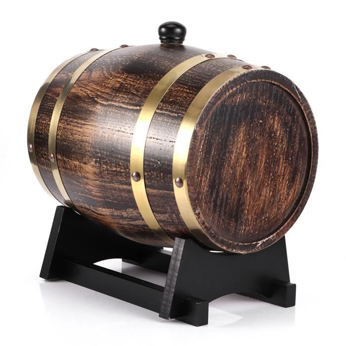 Décanteur Whisky Globe 1.5L - Distributeur Avec Robinet, Style Rétro Pour Bar