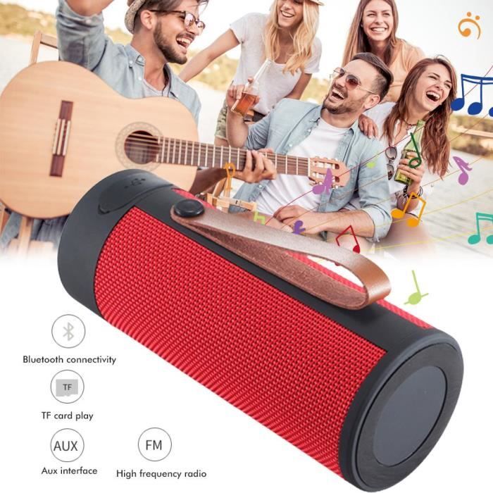 Onster Adventurer Force Haut-parleur Bluetooth 5.0 étanche IPX7 Avec