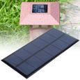 Panneau solaire extérieur, panneau de cellules solaires de taille mini, système d'éclairage domestique portatif pour les-1