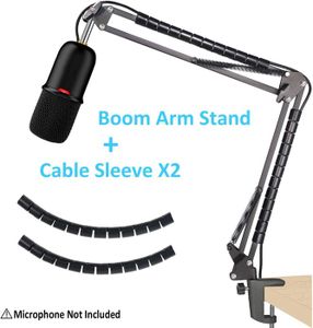 Bras Micro Blanc Solocast , Pied De Micro Pour Hyperx Solocast, Support Micro Hyperx Avec Bras De Micro Fifine