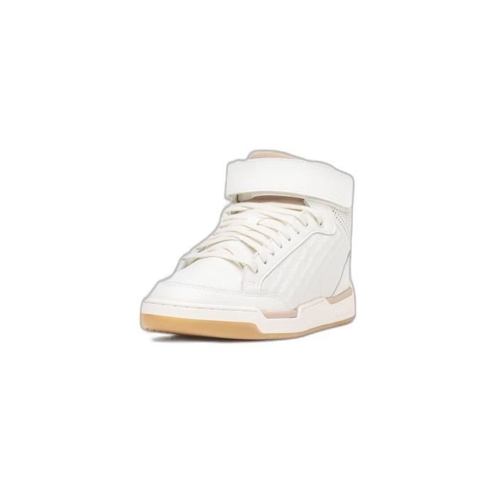 Baskets femme Le Coq Sportif Alpha W Sport blanc Blanc