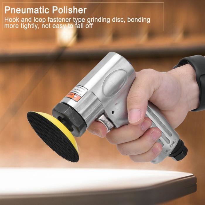 Polisseuse pneumatique à air, ponceuse pneumatique 10000 tr / min, avec