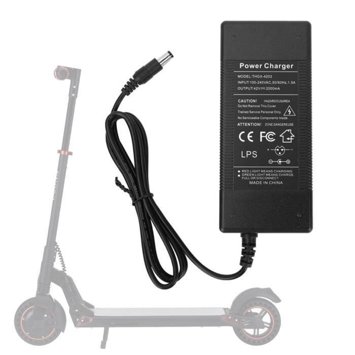 Chargeur Trottinette électrique 42V SJT-85E - Lithium, Type EBST (neuf, Sans Boîte)