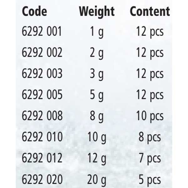 Plomb de Pêche - ZEBCO - Trophy - 5 g - Guide de ligne interne - Qualité supérieure - Sport Plomb de Pêche - ZEBCO - Trophy - 5 g - Guide de ligne interne - Qualité supérieure - Sport