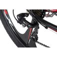 Vélo VTT Semi-Rigide 29'' - KS CYCLING - Xplicit - Homme - 21 Vitesses - Noir-Rouge - Taille de Cadre 48 cm-2