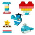 LEGO® 10909 DUPLO Classic La Boîte Coeur Premier Set, Jouet Educatif, Briques de construction pour Bébé 1 an et demi-2
