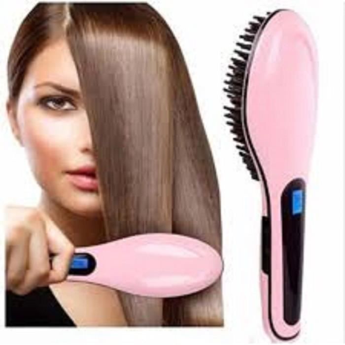 BROSSE CHAUFFANTE LISSANTE ELECTRIQUE PRO FAST HAIR STRAIGHTENER HQT 906 60 230 Cdiscount Au quotidien