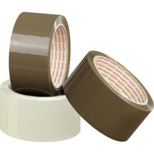 Ruban Adhésif Transparent DOHE - 12 Rouleaux 12mm X 66m | Polypropylène Forte Adhérence