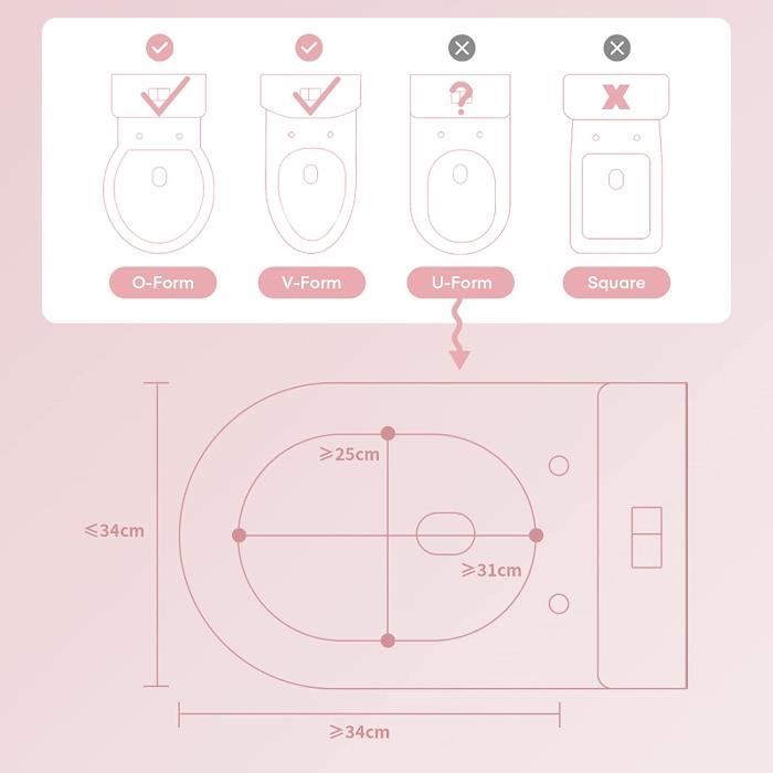 Réducteur Pliable Enfant Réducteur Toilette Enfant LOVICVKEM - Siège Réglable Et Pliable Avec Marches Antidérapantes Marches Wc Pliable