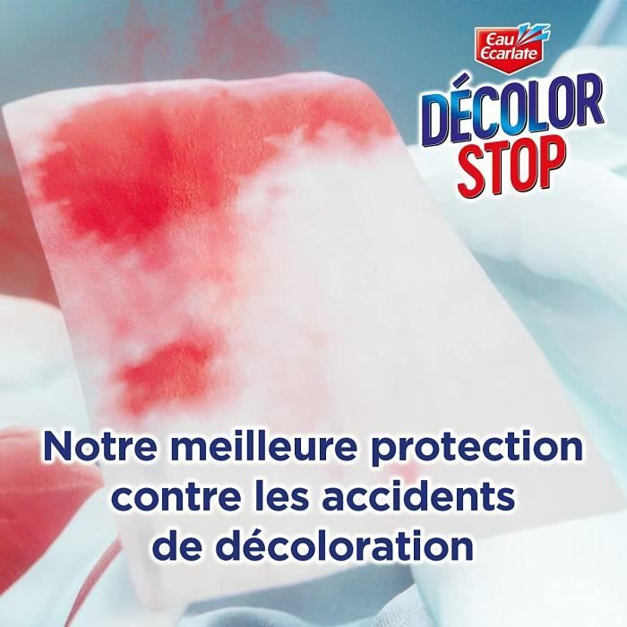 DECOLOR STOP Lingettes anti-décoloration action complète 35 lingettes