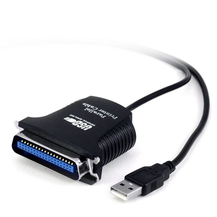 Câble d'Imprimante USB USB A Mâle - Centronics Mâle à 36 Broches 2