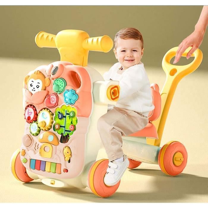 Trotteur Bébé Fille 5 en 1 - MAGICFOX - Evolutif - Rose - Musical -  Cdiscount Puériculture & Eveil bébé