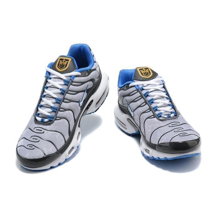NIKE AIR MAX Plus TXT TN Baskets Chaussures Entrainement course Gris bleu Cdiscount Sport