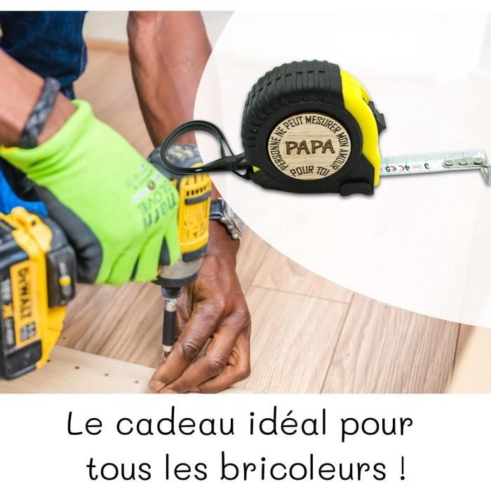 Porte-clés En Bois Gravé "Papi Je T'aime" - Cadeau Personnalisable Fête Des Pères, Grands-Pères, Anniversaire - 8