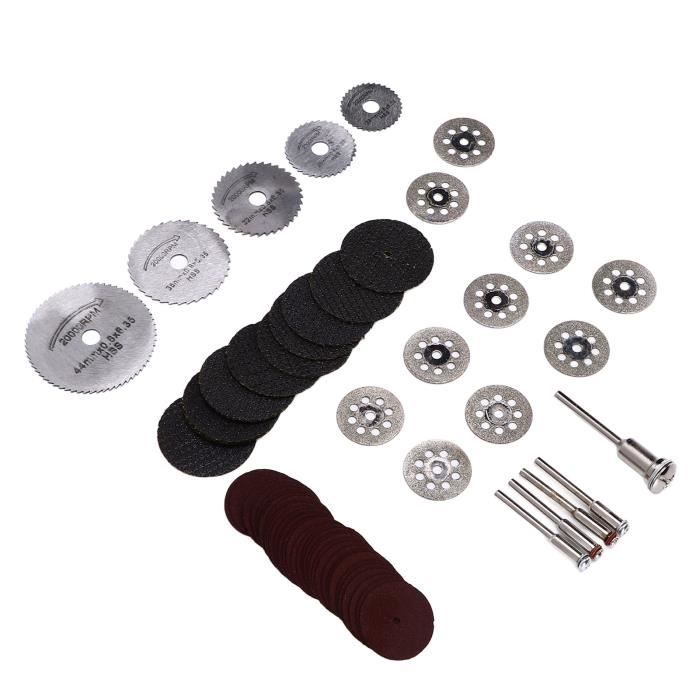 Lot De 12 Lames De Scie à Découper – Denture Spiralée – Pour Bois, Métal Et Plastique – Sufé