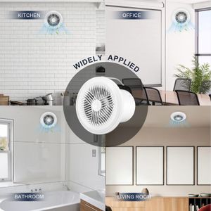 Ventilateur Extracteur Salle De Bain Awenta Linea – 100mm – Minuterie + Hygrostat – Doré Brillant Crème