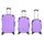 Lot 3 valises rigides