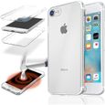 Coque Intégrale iPhone 7 Plus (5,5') Silicone GEL Avant+Arrière FULL Protection Anti chocs -Transparent-0